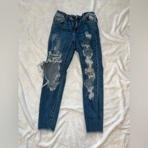 Cello Light Wash Boyfriend Jeans